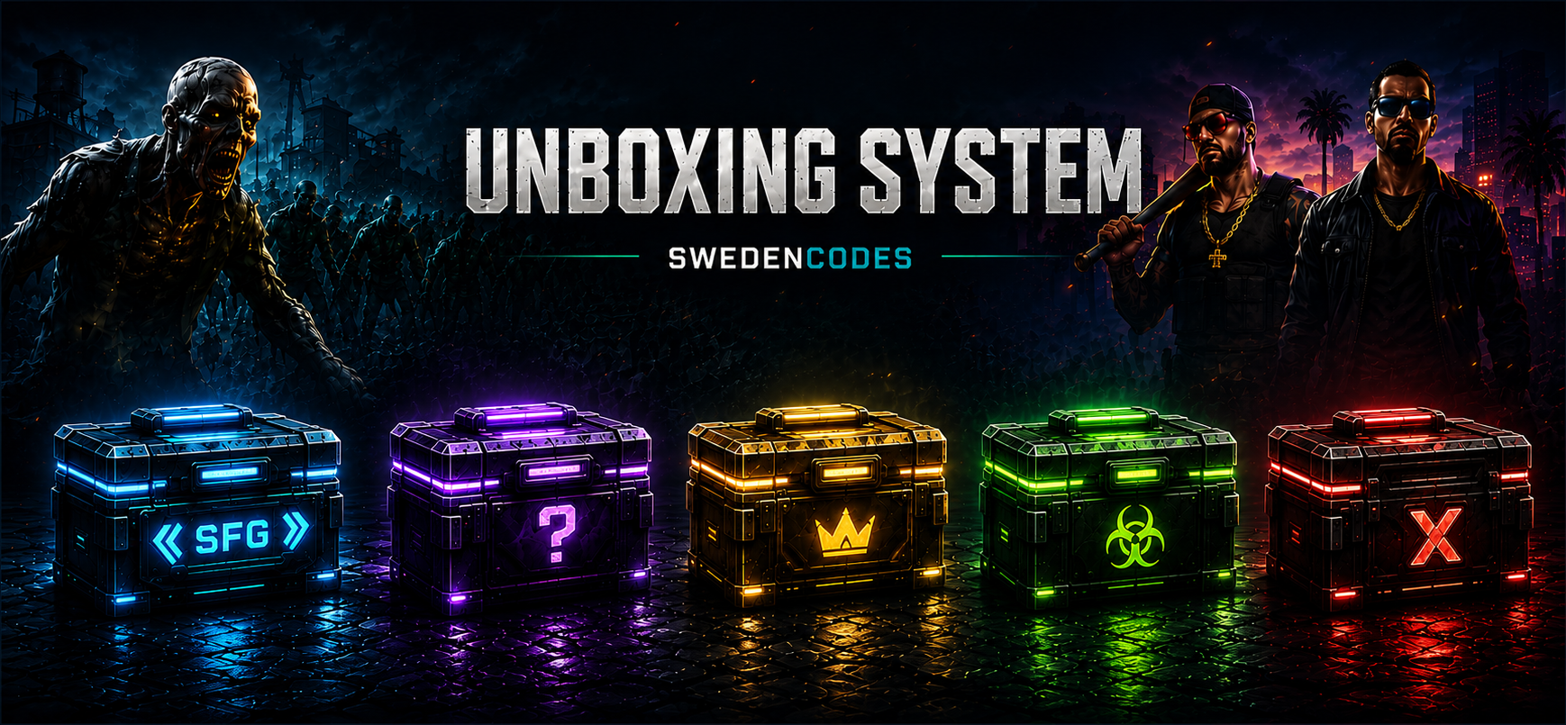 SWGC Unboxing System — Zombie Plague 4.3 · SAMP